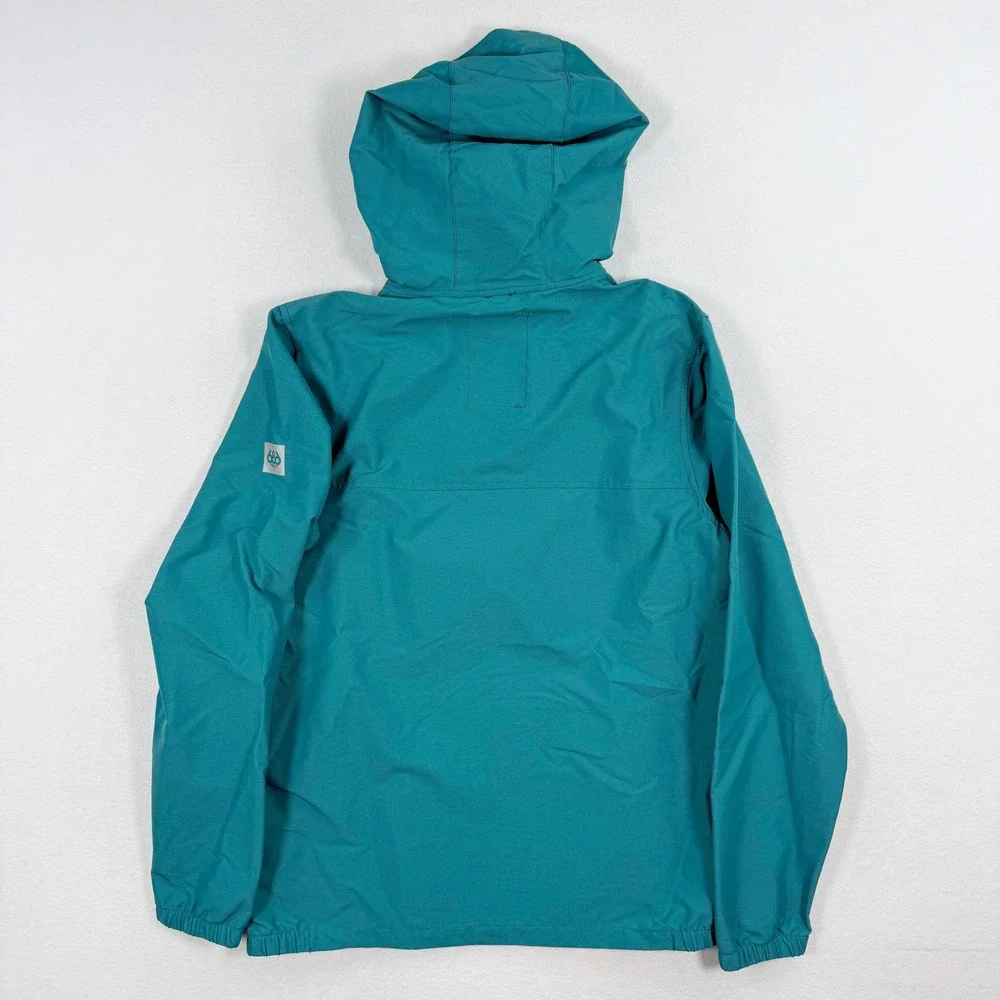 686 Unix Hooded Jacket Size M Mens Deep Lake Blue KCR915, NEW